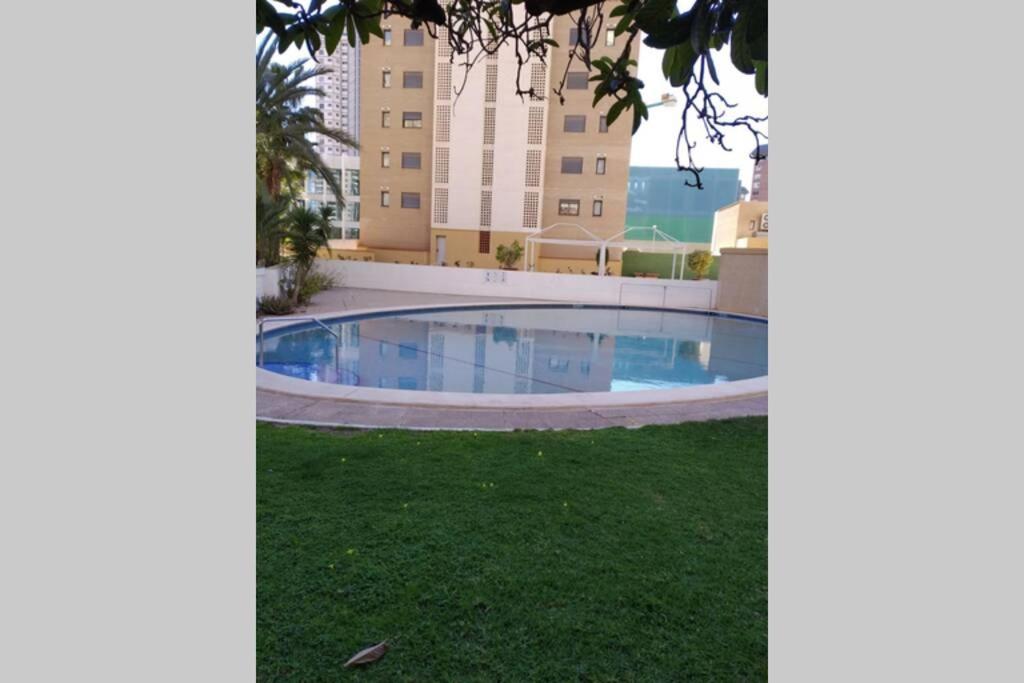 בנידורם Appartement Vue Sur Mer Avenue De L'Europe מראה חיצוני תמונה