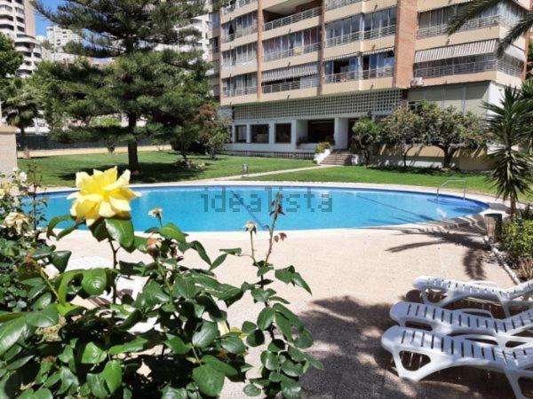 בנידורם Appartement Vue Sur Mer Avenue De L'Europe מראה חיצוני תמונה